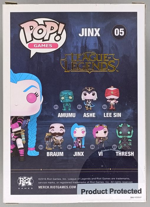 05 Jinx - League of Legends - Box Damaged Funko POP