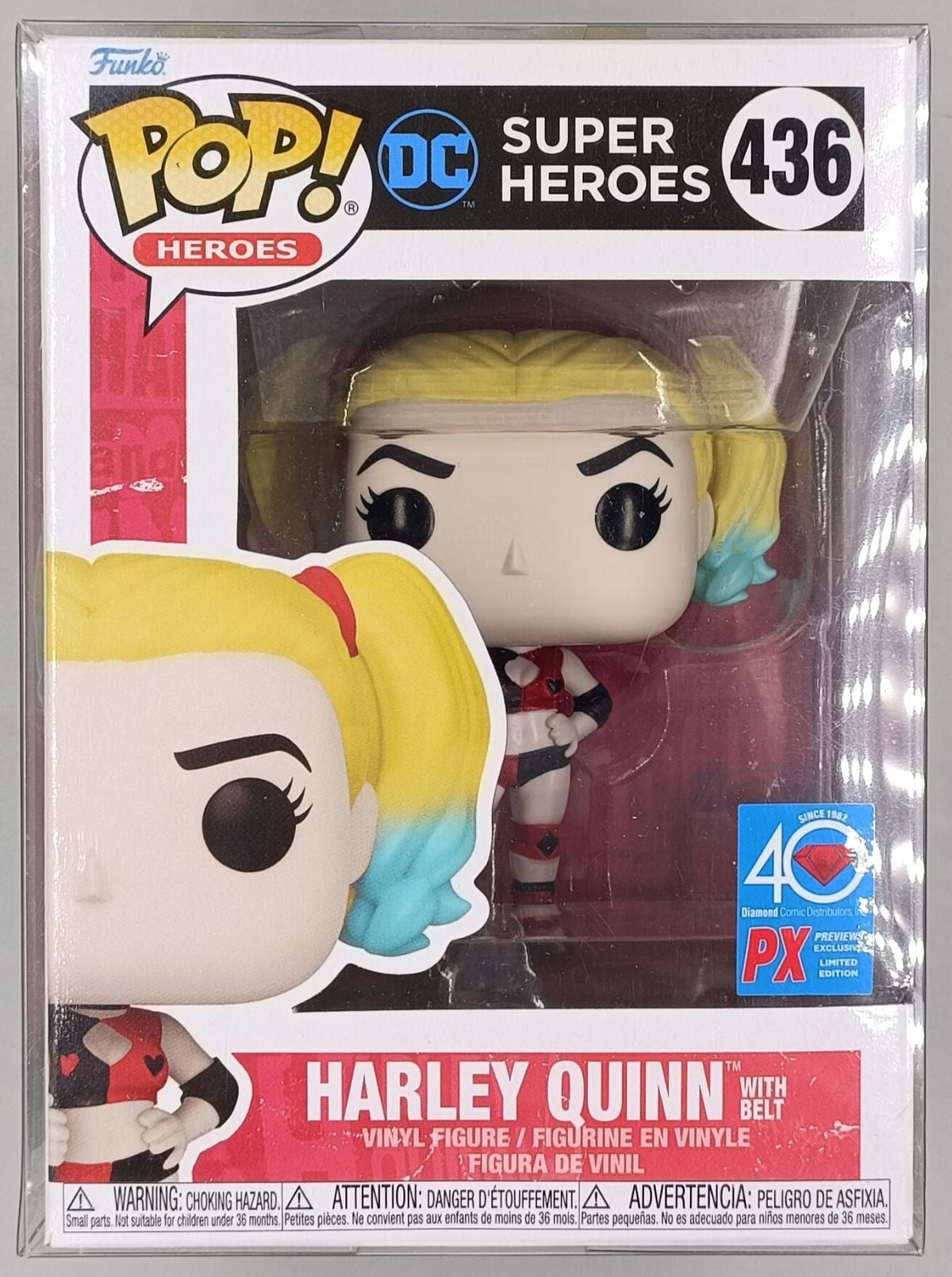 436 Harley Quinn (with Belt) - DC Funko POP Funko
