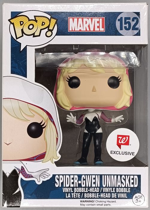 152 Spider-Gwen Unmasked - Marvel - Funko POP - Box Damaged Funko