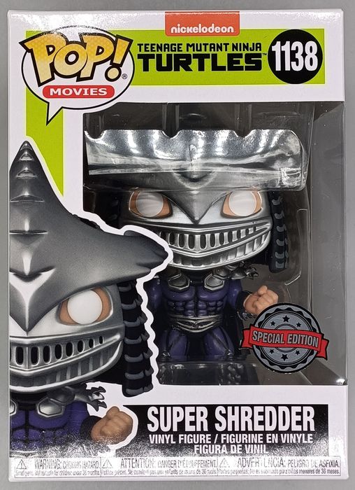 1138 Super Shredder - Metallic Teenage Mutant Ninja Turtles Funko POP Funko