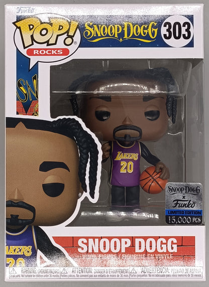 303 Snoop Dogg (Basketball Purple) Lakers 15000pc LE Funko POP Funko