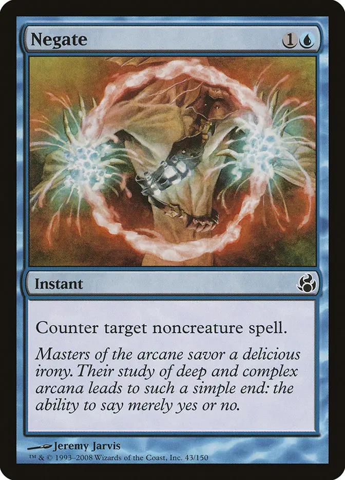 43 - Negate - Morningtide - Normal - Magic: The Gathering Card