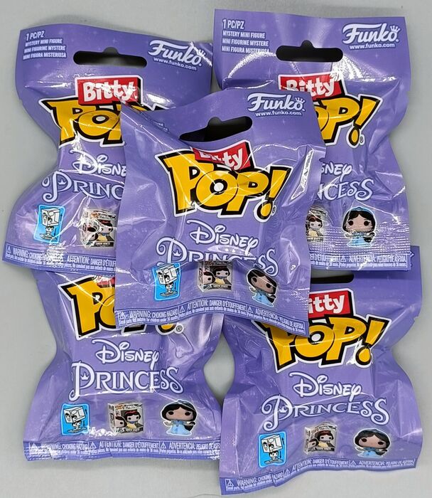 Disney Princess Funko Bitty POP Vinyl Figure Mystery Bag - New Funko