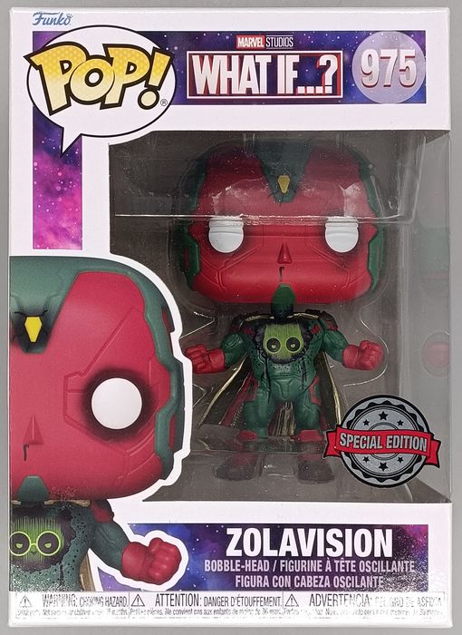 975 ZolaVision - Marvel What if...? - Box Damaged Funko POP Funko