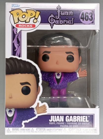 463 Juan Gabriel (Purple) - Rocks - Juan Gabriel Funko POP - Brand New
