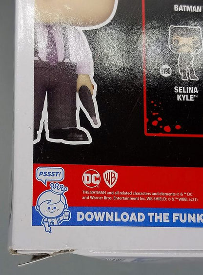 1191 Oswald Cobblepot (w/o Coat) Chase DC The Batman Box Damaged Funko POP