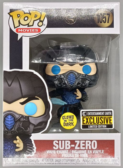 1057 Sub-Zero - Glow - Mortal Kombat Funko POP Funko