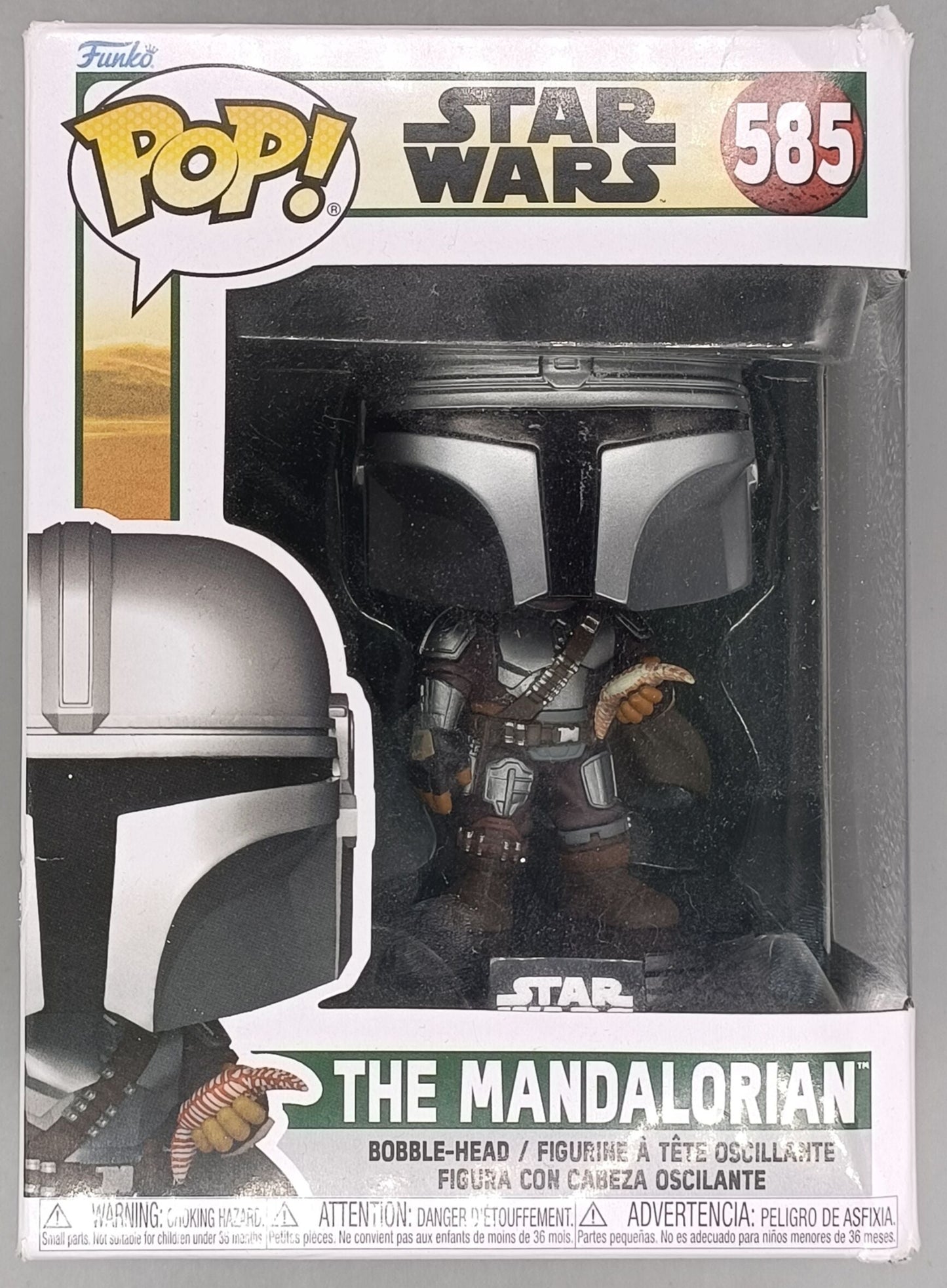 585 The Mandalorian - Star Wars Book of Boba Fett - Funko POP - Box Damaged