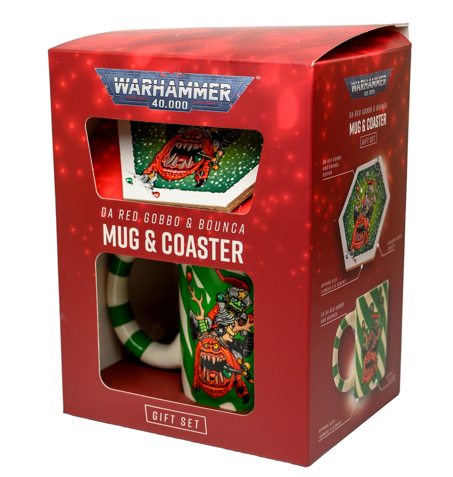 Warhammer 40,000: Red Gobbo Mug Gift Set