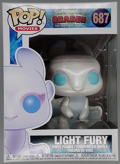 687 Light Fury - How To Train Your Dragon 3 Funko POP - Brand New Funko