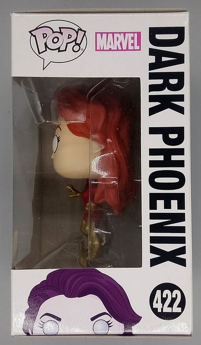 422 Dark Phoenix (Action Pose) - Glow - Marvel X-Men Box Damaged Funko POP