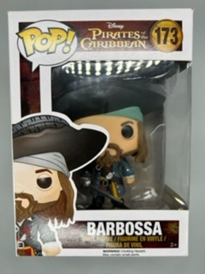 173 Barbossa - Disney Pirates of the Caribbean - Box Damaged Funko POP