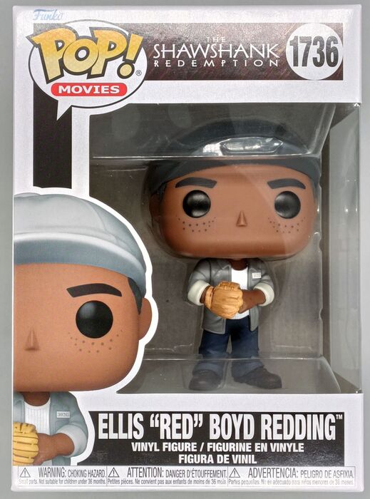 1736 Ellis 'Red' Boyd Redding - The Shawshank Redemption Funko POP - Brand New