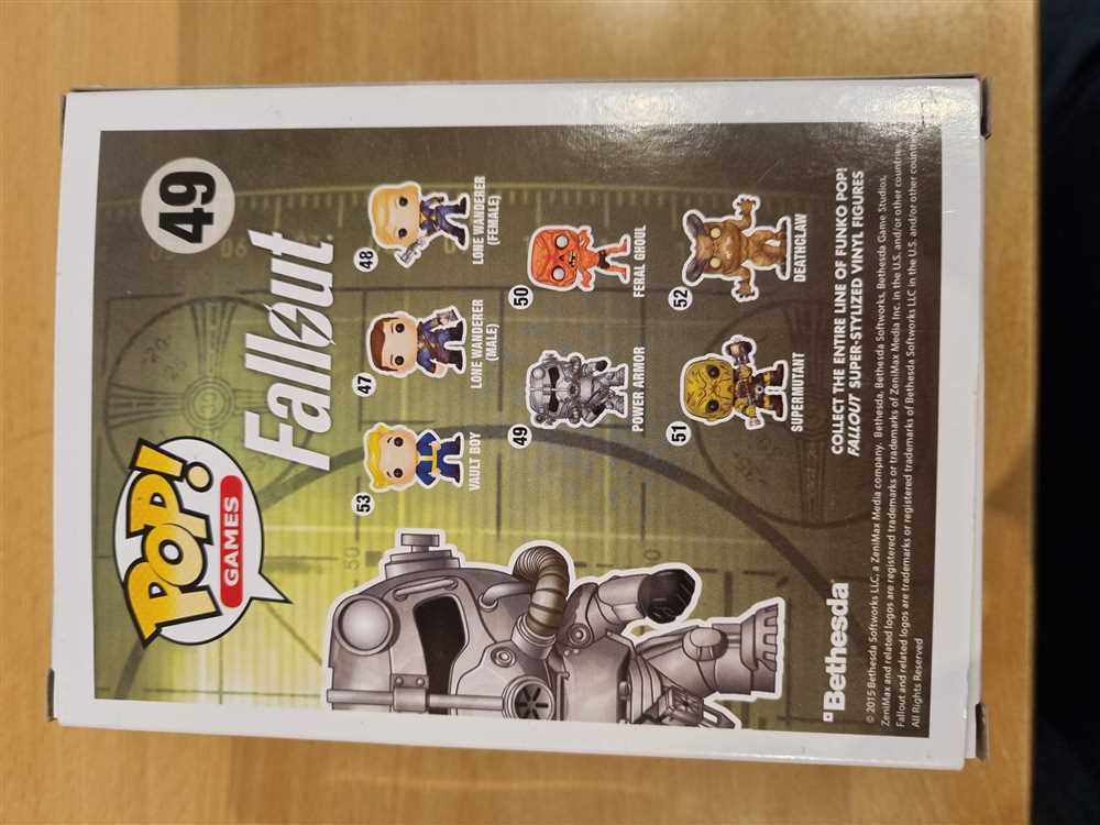 49 Power Armor (Brotherhood of Steel) - Fallout Funko POP