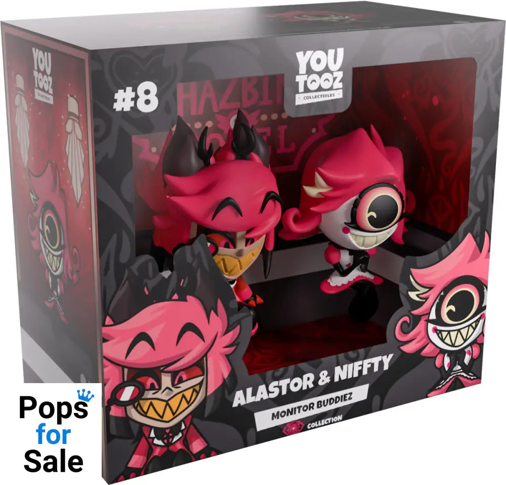 YouTooz - Hazbin Hotel: Alastor and Niffty Monitor Buddiez