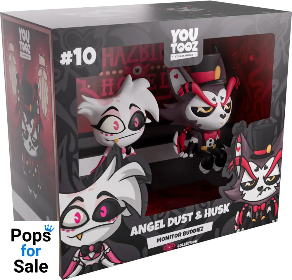 YouTooz - Hazbin Hotel: Angel Dust and Husk Monitor Buddiez