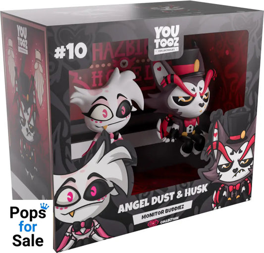 YouTooz - Hazbin Hotel: Angel Dust and Husk Monitor Buddiez