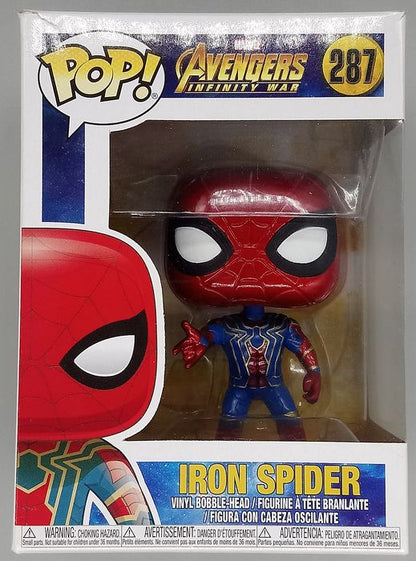 287 Iron Spider - Marvel Avengers Infinity War - Box Damaged Funko POP
