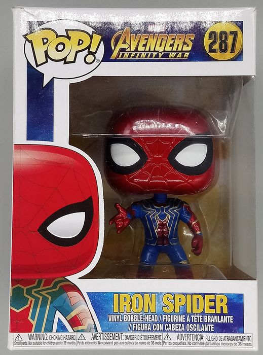 287 Iron Spider - Marvel Avengers Infinity War - Box Damaged Funko POP