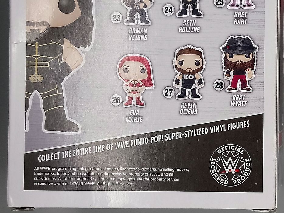 24 Seth Rollins (Black) - WWE - Box Damaged Funko POP