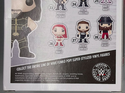 24 Seth Rollins (Black) - WWE - Box Damaged Funko POP