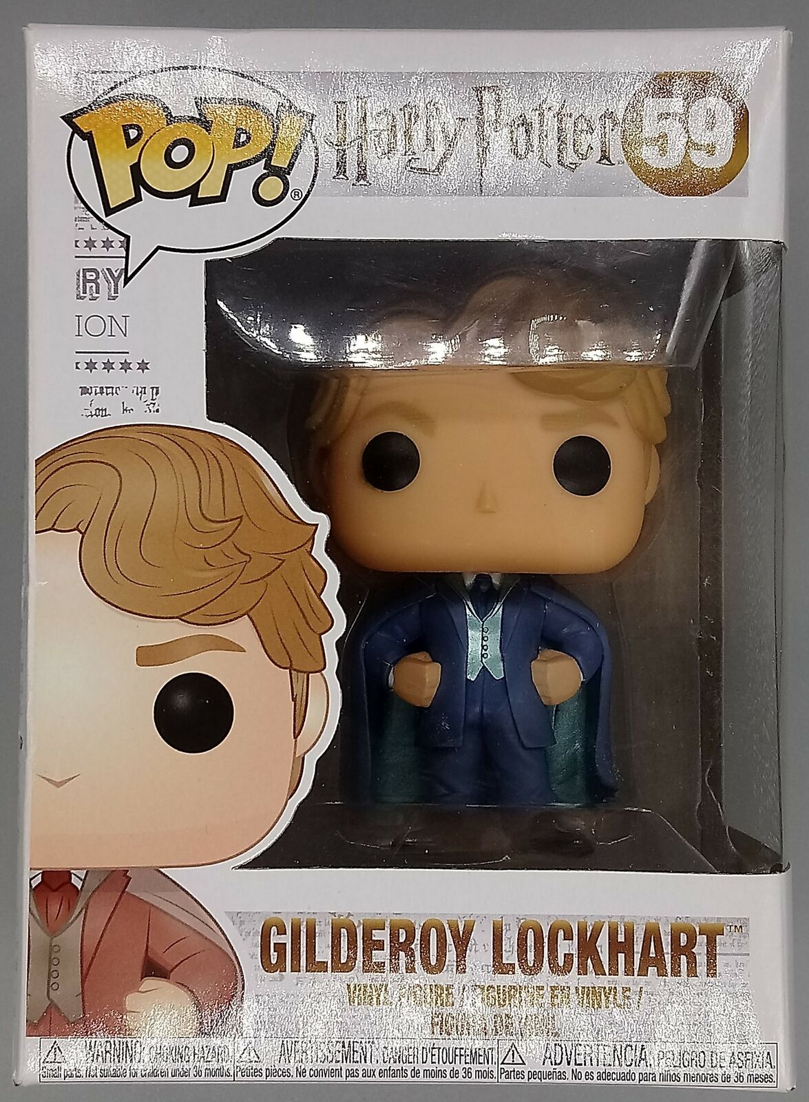 59 Gilderoy Lockhart (Blue Suit) Harry Potter - Box Damaged Funko POP