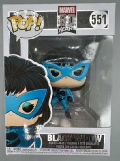 551 Black Widow (First Appearance) - Marvel 80 Years - Damaged Box Funko POP