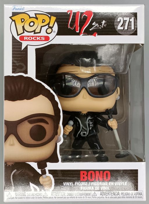 271 Bono - U2 - Rocks Funko POP Funko