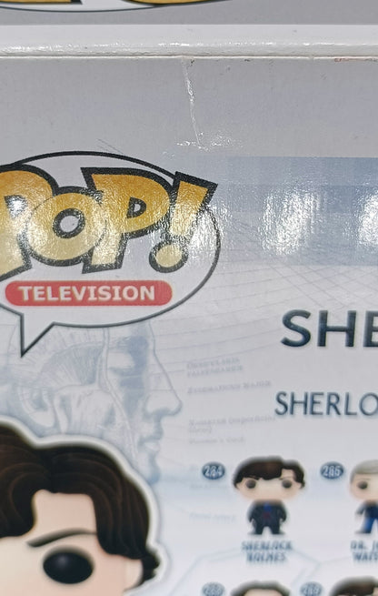 292 Sherlock with Apple - Sherlock - Box Damaged Funko POP