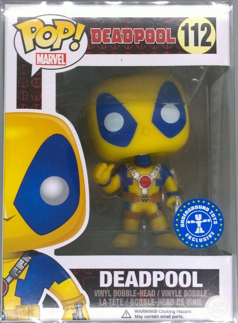 112 Deadpool (Thumb Up- X-Men- Inverse) Marvel Exclusive Funko POP Funko