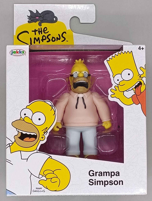The Simpsons Mini Figure Wave 3 - Grampa Simpson - 7cm - Jakks - [New] Jakks Pacific