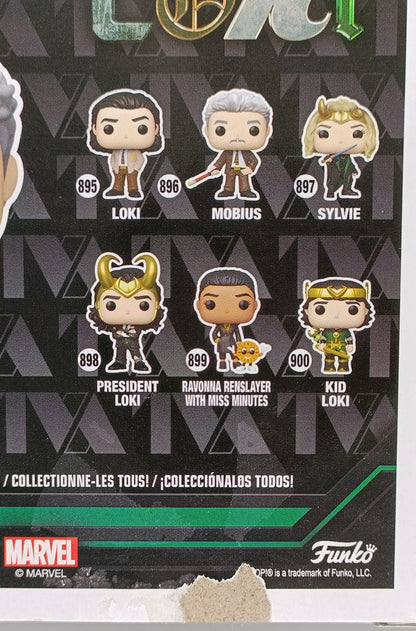 896 Mobius - Marvel Loki - Box Damaged Funko POP