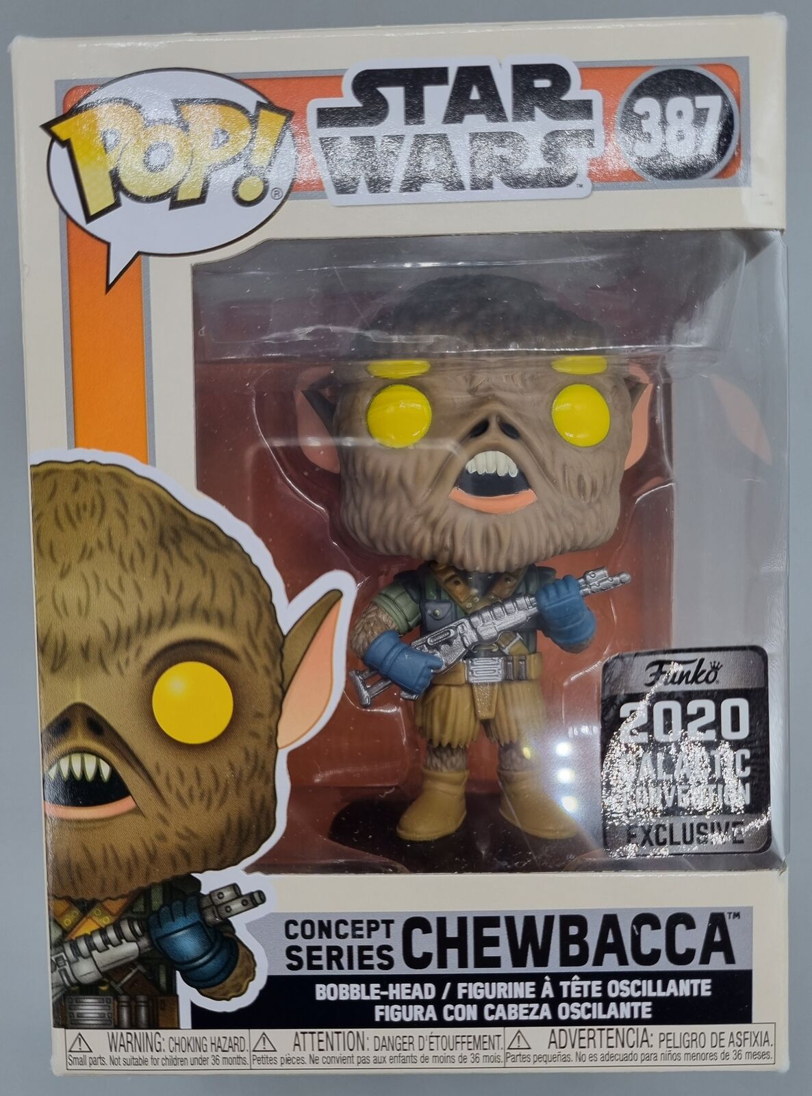 387 Chewbacca (Concept) Star Wars - Con 2020 Funko POP