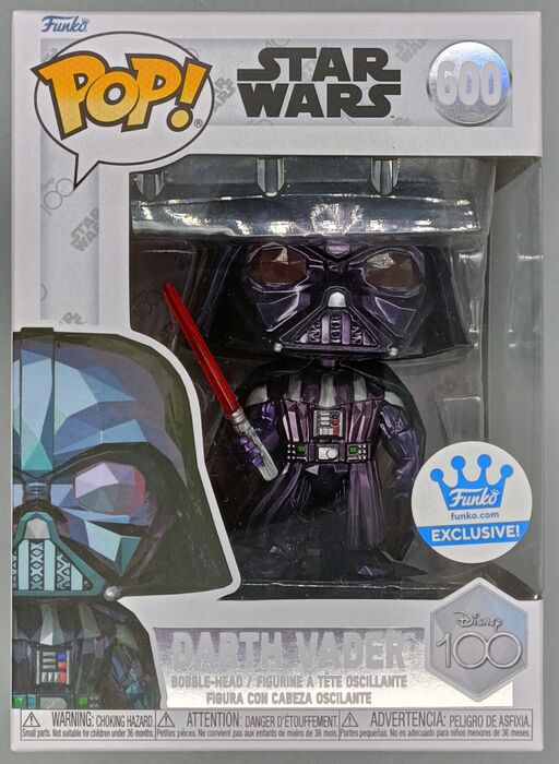 600 Darth Vader (Facet) - Star Wars Funko POP Funko