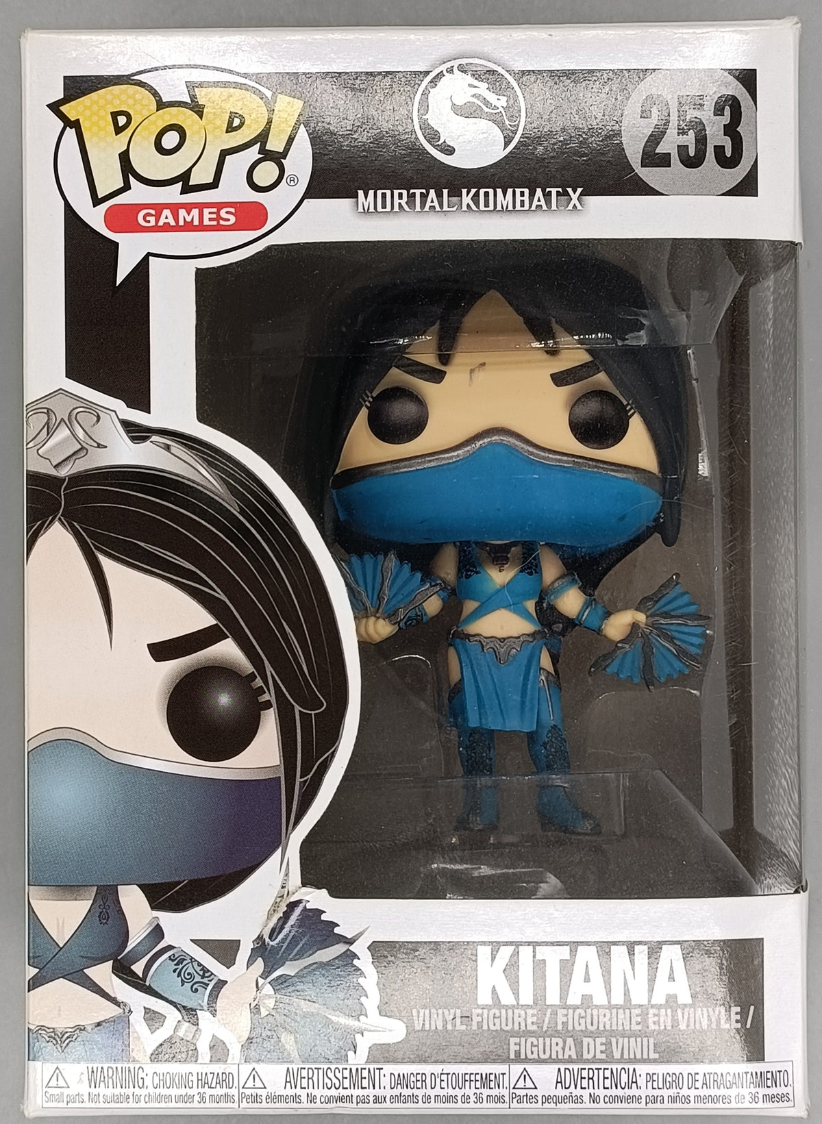 253 Kitana - Mortal Kombat X - Box Damaged Funko POP