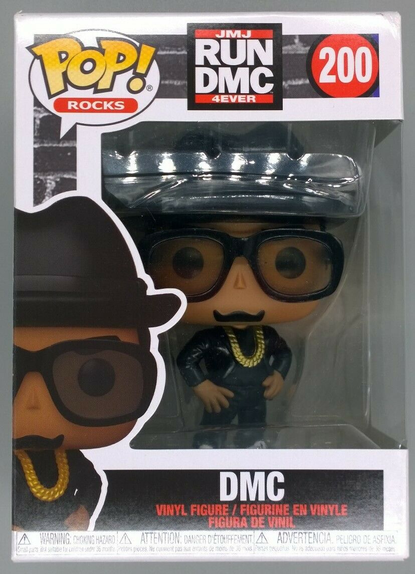 200 DMC - Run DMC - Funko POP - Box Damaged