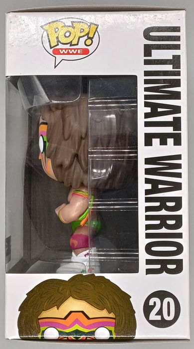 20 Ultimate Warrior - WWE - Box Damaged Funko POP
