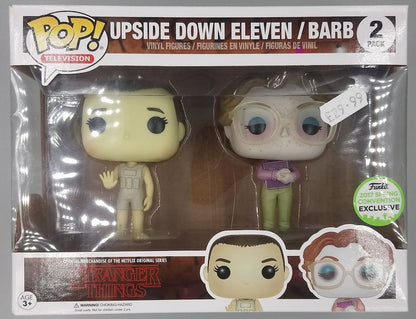 [2 Pack] Upside Down Eleven / Barb Stranger Things 20 Box Damaged Funko POP Funko