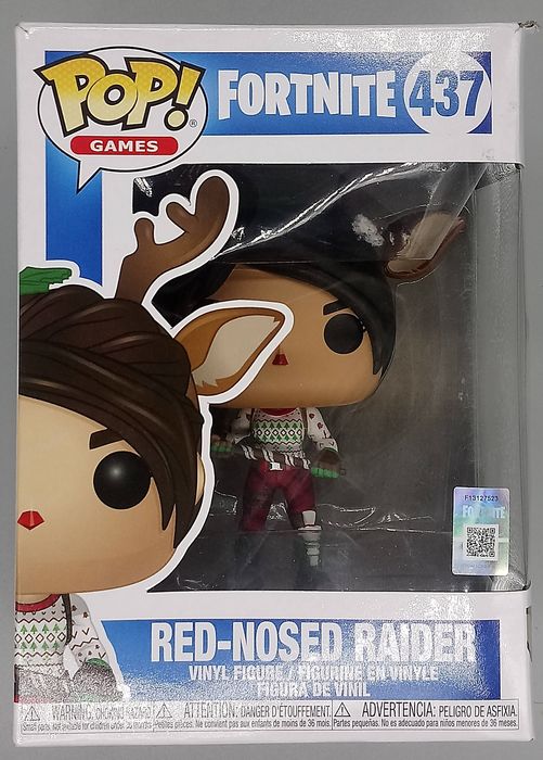 437 Red-Nosed Raider - Fortnite - Box Damaged Funko POP Funko
