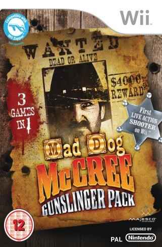 Mad Dog McCree Gunslinger Pack for Nintendo Wii/Wii-U