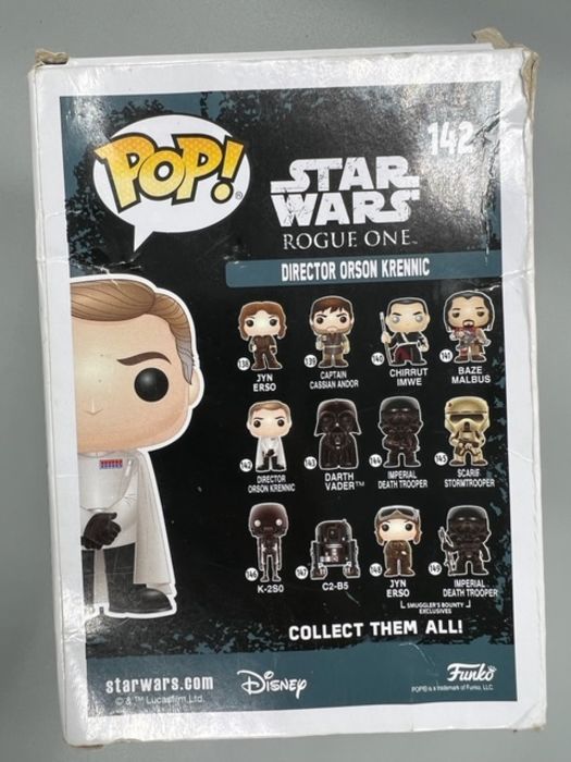 142 Director Orson Krennic - Star Wars Rogue One Box Damaged Funko POP