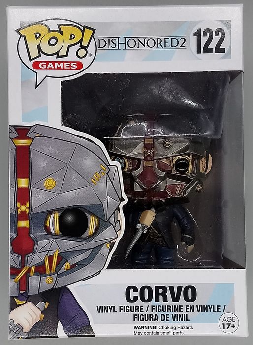 122 Corvo - Dishonored 2 - Damaged Box Funko POP