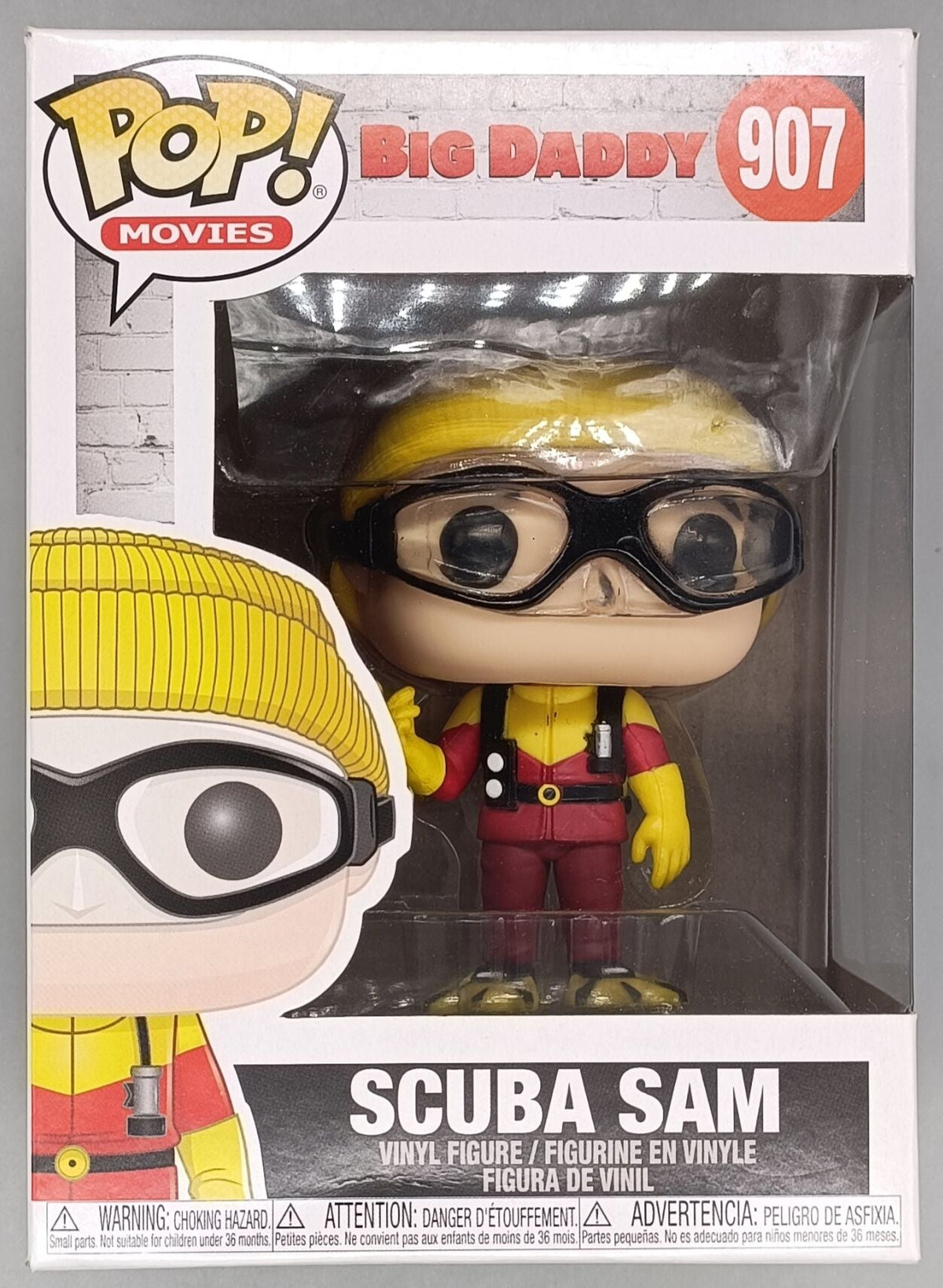 907 Scuba Sam - Big Daddy - Funko POP - Box Damaged Funko