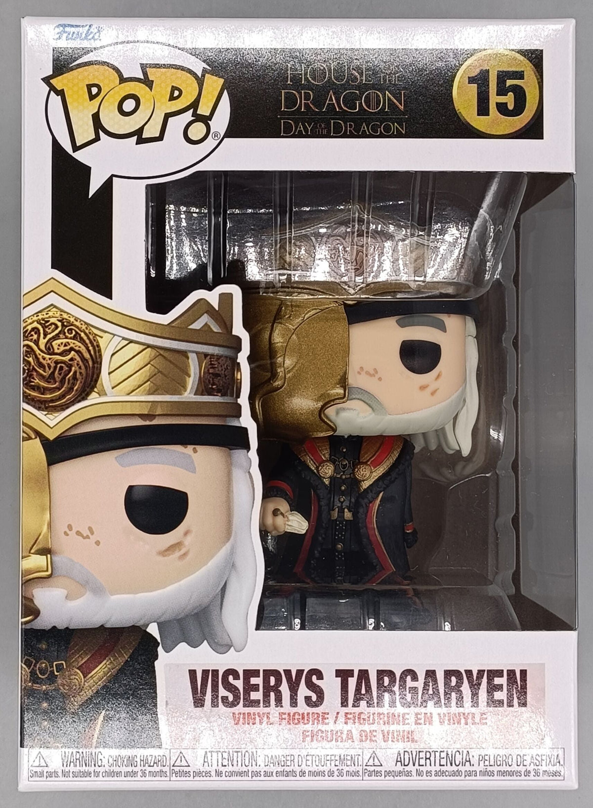 15 Viserys Targaryen - House of the Dragon Funko POP - Brand New Funko
