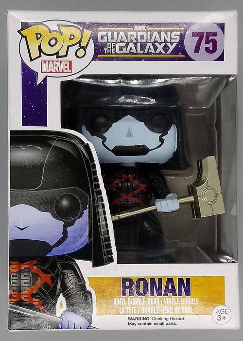 75 Ronan - Marvel Guardians of the Galaxy - Box Damaged Funko POP