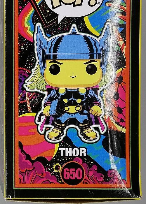 650 Thor (Blacklight) - Marvel - Box Damaged Funko POP