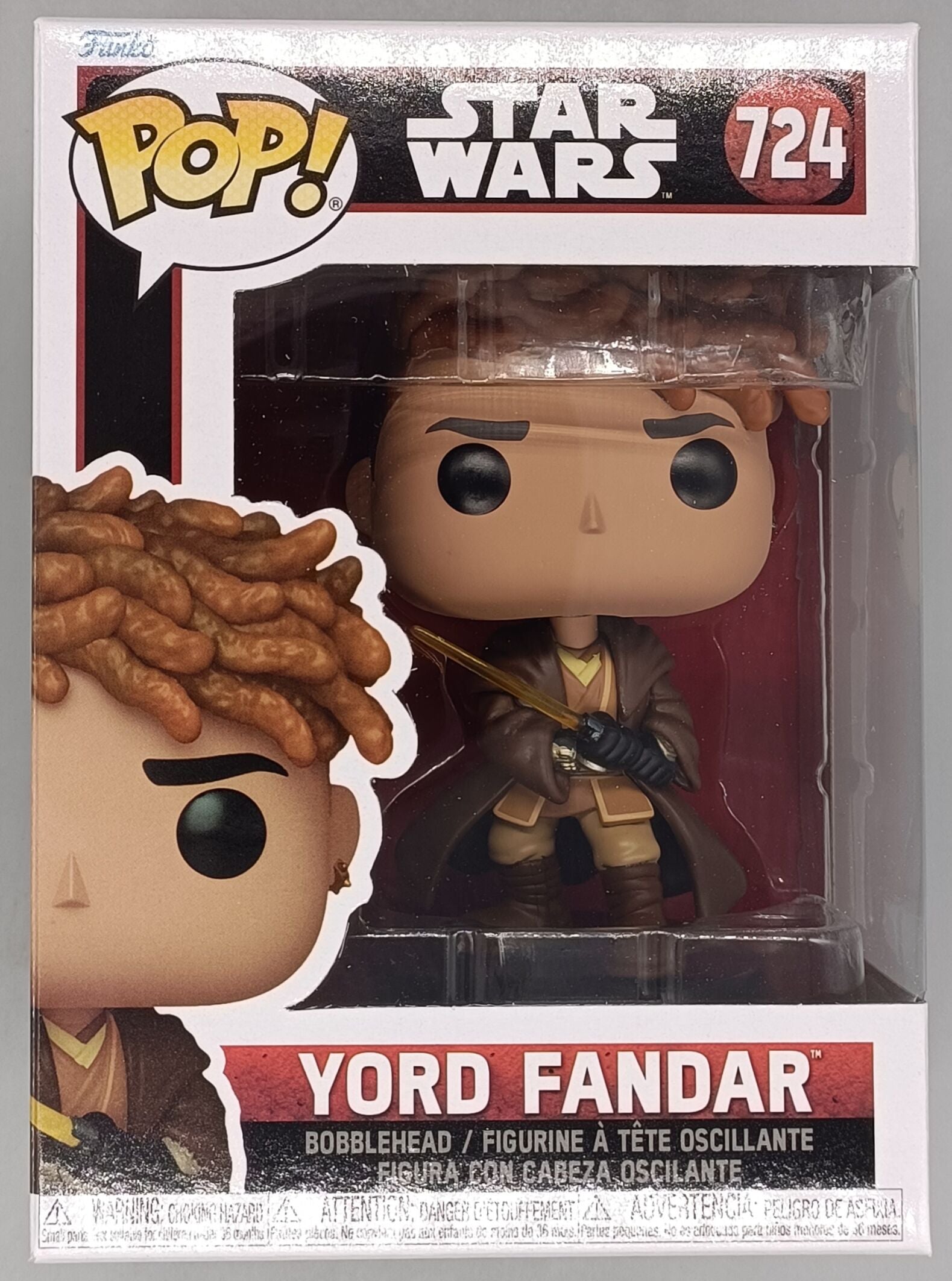 724 Yord Fandar - Star Wars: Acolyte Funko POP - Brand New
