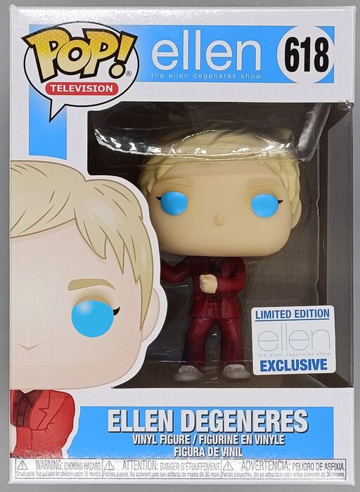 618 Ellen DeGeneres (Holiday) Funko POP