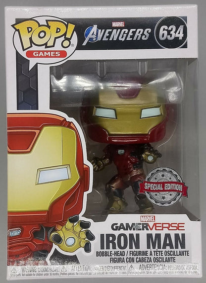 634 Iron Man (Space) - Marvel Avengers Game Funko POP