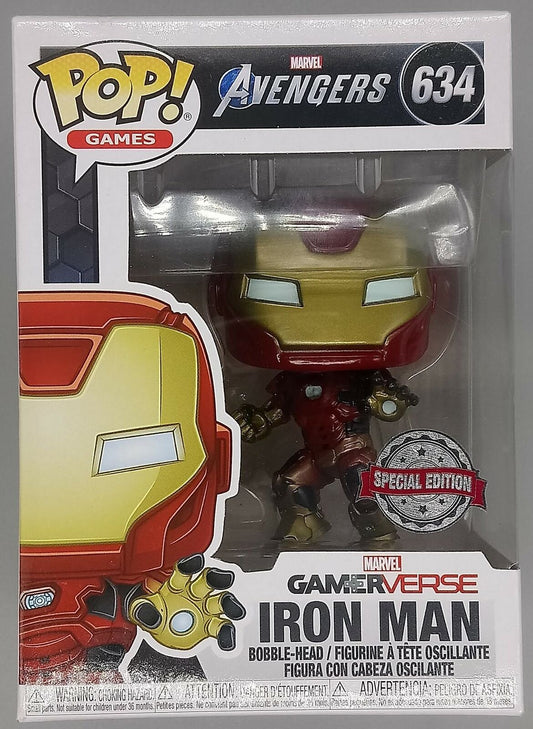 634 Iron Man (Space) - Marvel Avengers Game Funko POP Funko